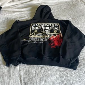 Darc sport wolves bodybuilding club hoodie brand new with tags XL